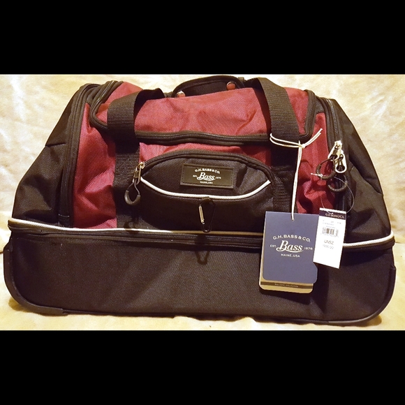 gh bass carry on luggage